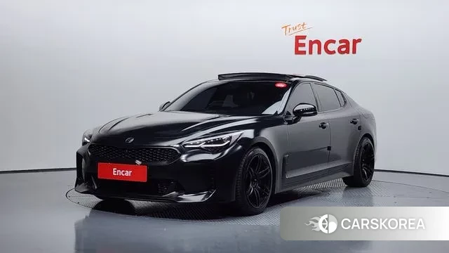 Kia Stinger 2019 Черный из Кореи