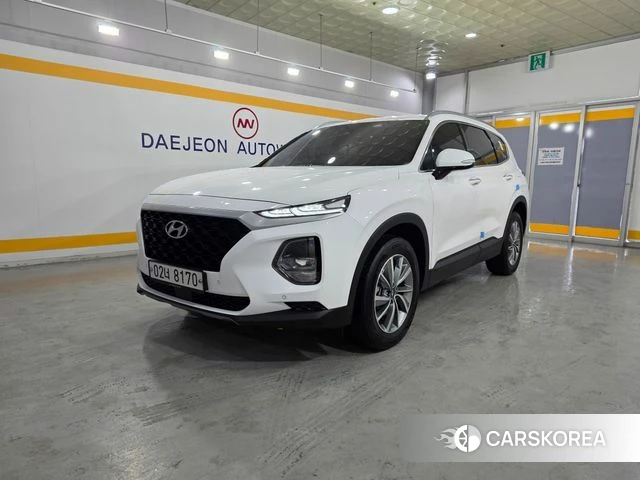 Hyundai Santa Fe TM 2019 Белый из Кореи