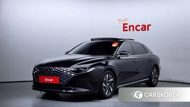 Hyundai The New Grandeur IG Hybrid 2020 Черный из Кореи