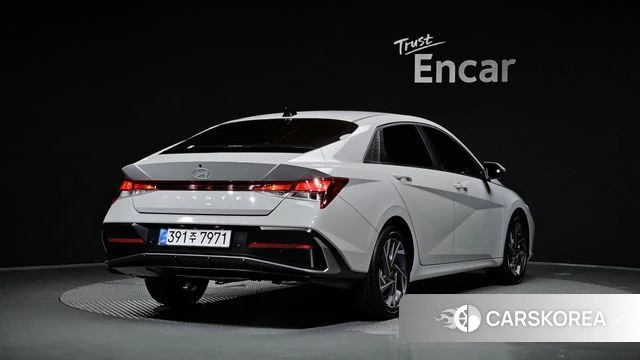 Hyundai The New Avante (CN7) 2025 Серебристо-серый из Кореи