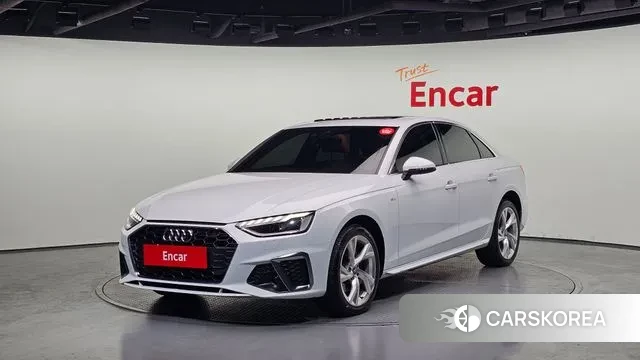 Audi A4 (B9) 2020 Белый из Кореи