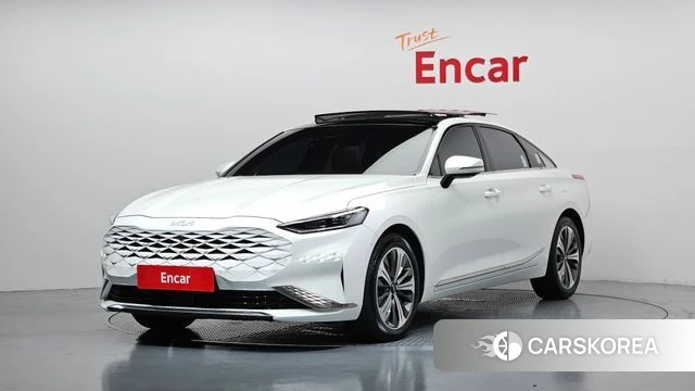 Kia K8 Hybrid 2024 Белый из Кореи