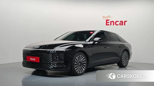 Hyundai Grandeur (GN7) 2024 Черный из Кореи