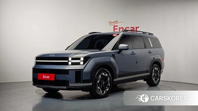 Hyundai Santa Fe (MX5) 2023 Небесно-голубой из Кореи