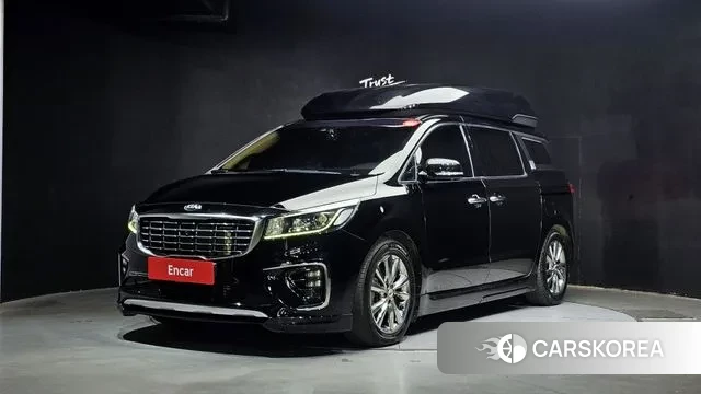 Kia The New Carnival 2019 Черный из Кореи