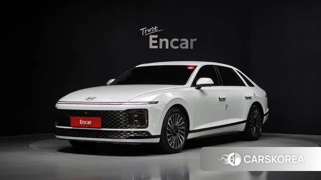 Hyundai Grandeur Hybrid (GN7) 2023 Белый из Кореи