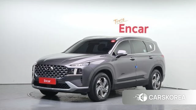 Hyundai The New Santa Fe 2023 Серый из Кореи