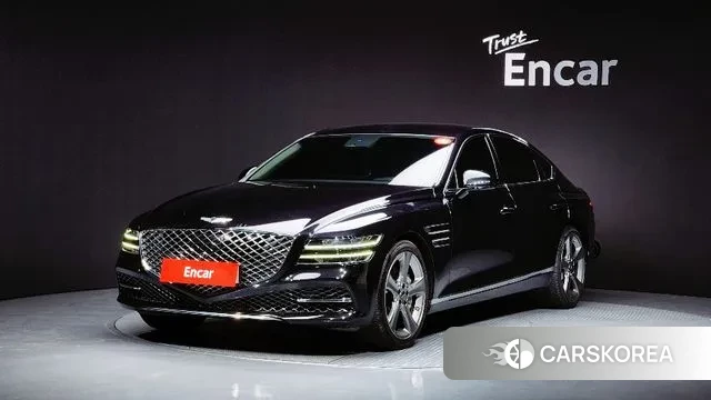 Genesis G80 (RG3) 2020 Черный из Кореи