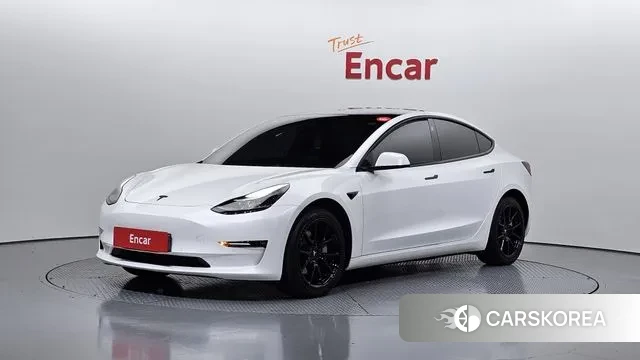Tesla Model 3 2022 Белый из Кореи