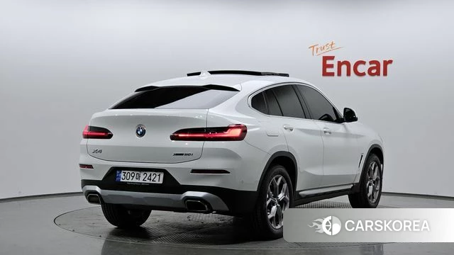 BMW X4 (G02) 2022 Белый из Кореи