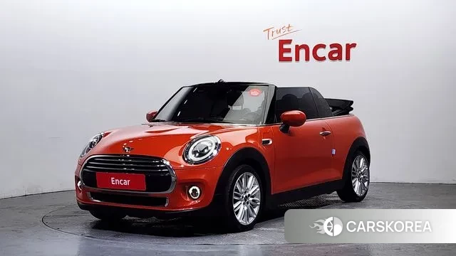 Mini Cooper Convertible 2020 Красный из Кореи