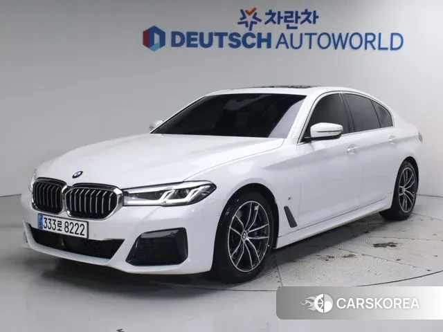 BMW 5 Series (G30) 2023 Белый из Кореи