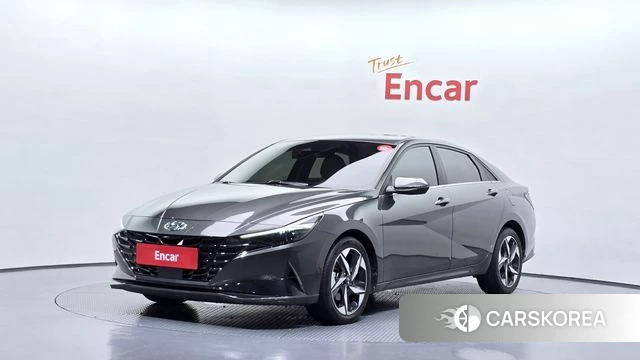 Hyundai Avante (CN7) 2021 Серый из Кореи