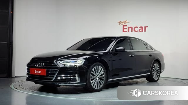 Audi A8 (D5) 2021 Черный из Кореи