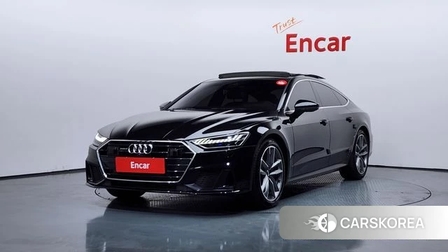 Audi A7 (4K) 2020 Черный из Кореи