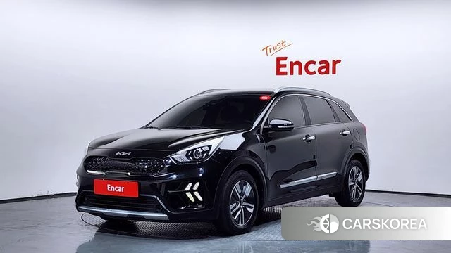 Kia The New Niro 2021 Черный из Кореи