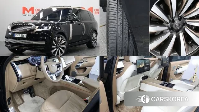 Land Rover Range Rover 5th Generation 2023 Черный из Кореи