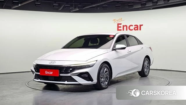 Hyundai The New Avante (CN7) 2024 Белый из Кореи
