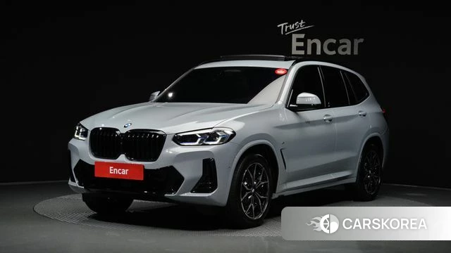 BMW X3 (G01) 2024 Серебристо-серый из Кореи