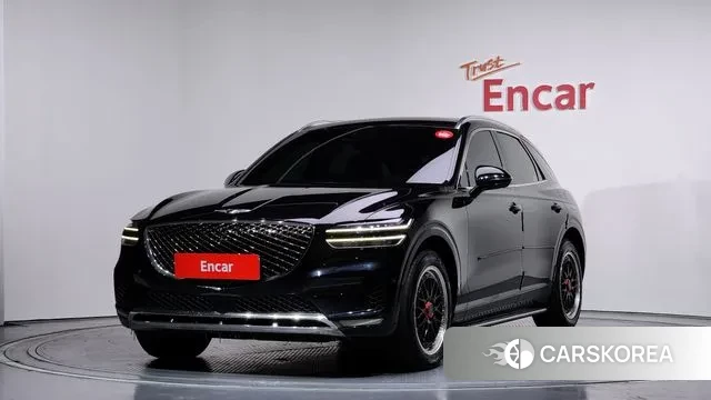 Genesis GV70 2021 Черный из Кореи