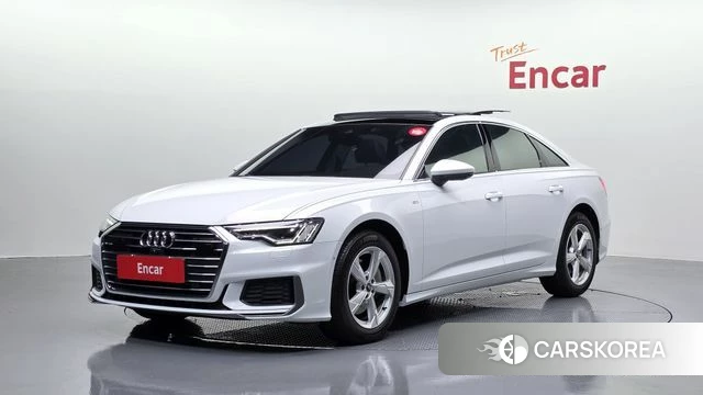 Audi A6 (C8) 2021 Белый из Кореи