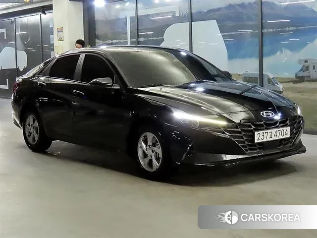 Hyundai Avante (CN7) 2022 Серый из Кореи