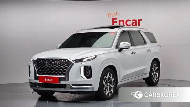 Hyundai Palisade 2021 Белый из Кореи