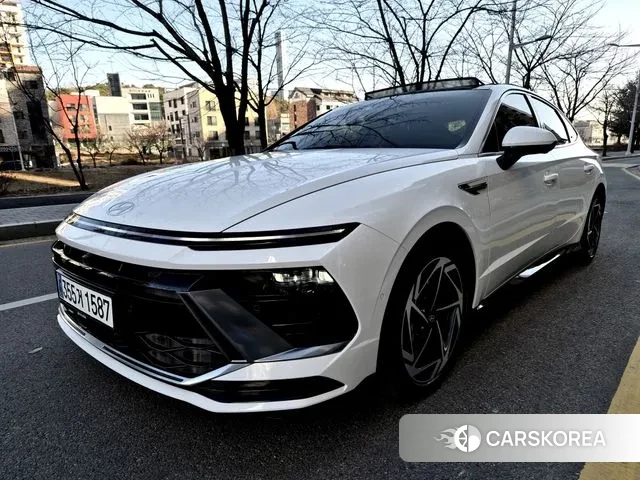 Hyundai Sonata D Edge (DN8) 2025 Белый из Кореи