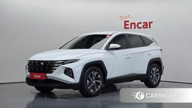 Hyundai Tucson (NX4) 2021 Белый из Кореи