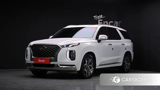 Hyundai Palisade 2021 Белый из Кореи