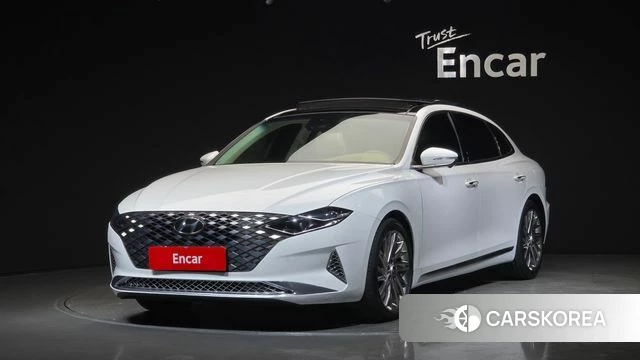 Hyundai The New Grandeur IG 2021 Белый из Кореи