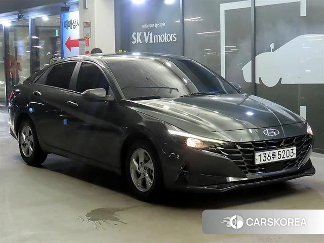Hyundai Avante (CN7) 2020 Серый из Кореи
