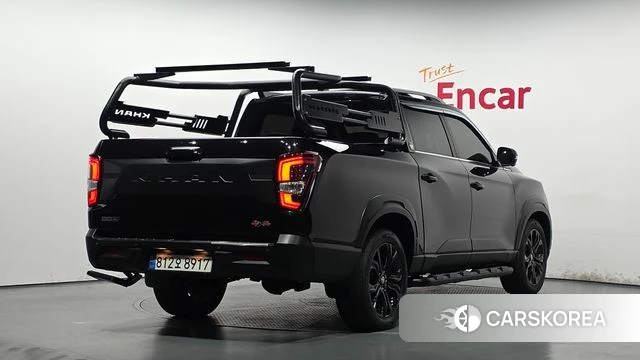Ssangyong The New Rexton Sports Cannes 2022 Черный из Кореи