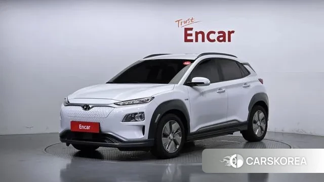 Hyundai Kona Electric 2019 Белый из Кореи