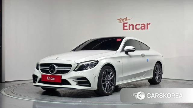 Mercedes-Benz C-Class W205 2021 Белый из Кореи