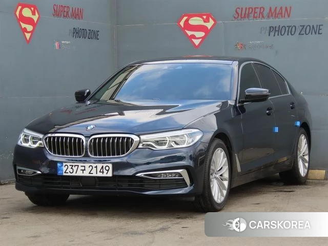 BMW 5 Series (G30) 2019 Синий из Кореи