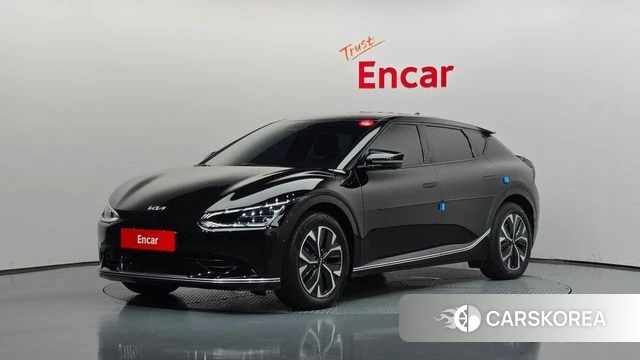 Kia EV6 2022 Черный из Кореи