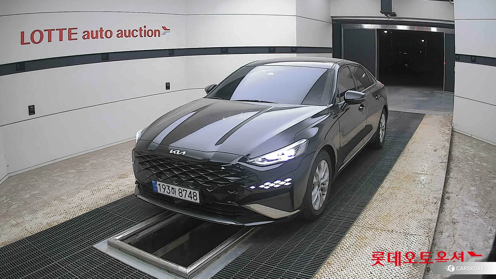 Kia K8 2022 Aurora Black Pearl из Кореи