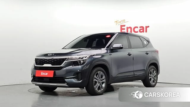 Kia Seltos 2020 Серый из Кореи