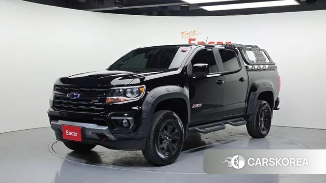 Chevrolet (GM Daewoo) Real New Colorado 2021 Черный из Кореи