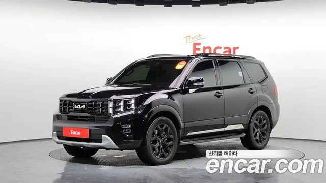 Kia Mohave Master 2023 Черный из Кореи