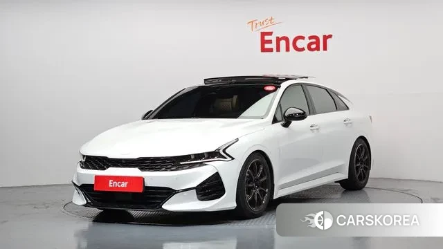 Kia K5 3rd generation 2021 Белый из Кореи
