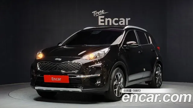 Kia Sportage The Bold 2018 Черный из Кореи