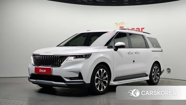 Kia Carnival 4th generation 2021 Белый из Кореи