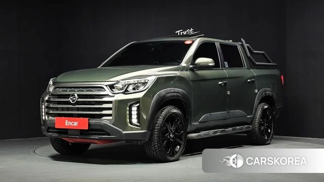 Ssangyong The New Rexton Sport 2021 Темно-зеленый из Кореи