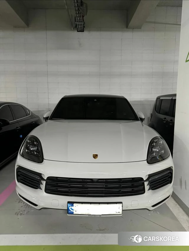 Porsche Cayenne (PO536) 2021 Серебристо-серый из Кореи