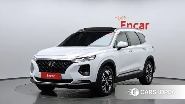 Hyundai Santa Fe TM 2018 Белый из Кореи