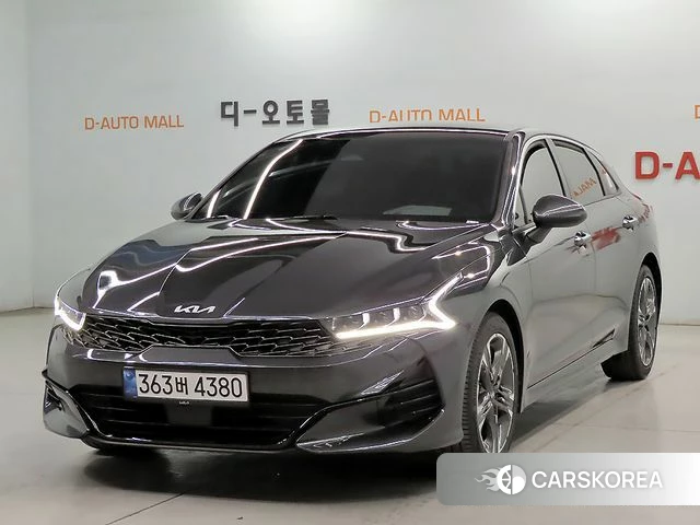 Kia K5 3rd generation 2021 Серый из Кореи
