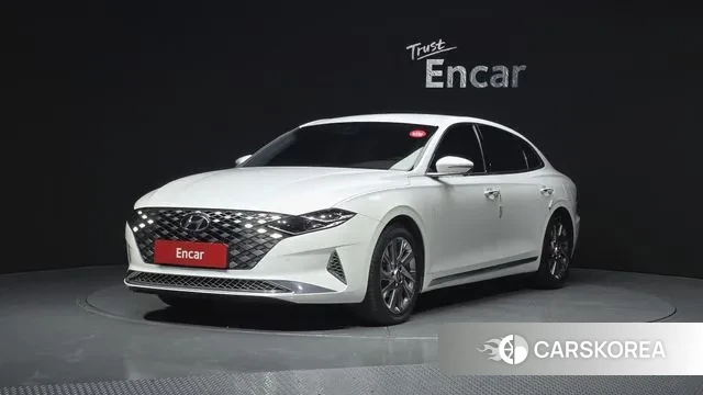 Hyundai The New Grandeur IG Hybrid 2020 Белый из Кореи