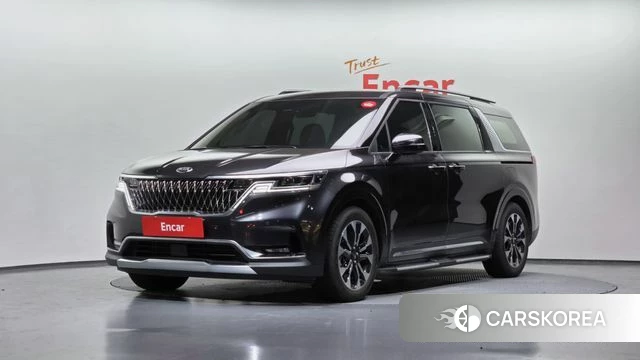 Kia Carnival 4th generation 2021 Серый из Кореи